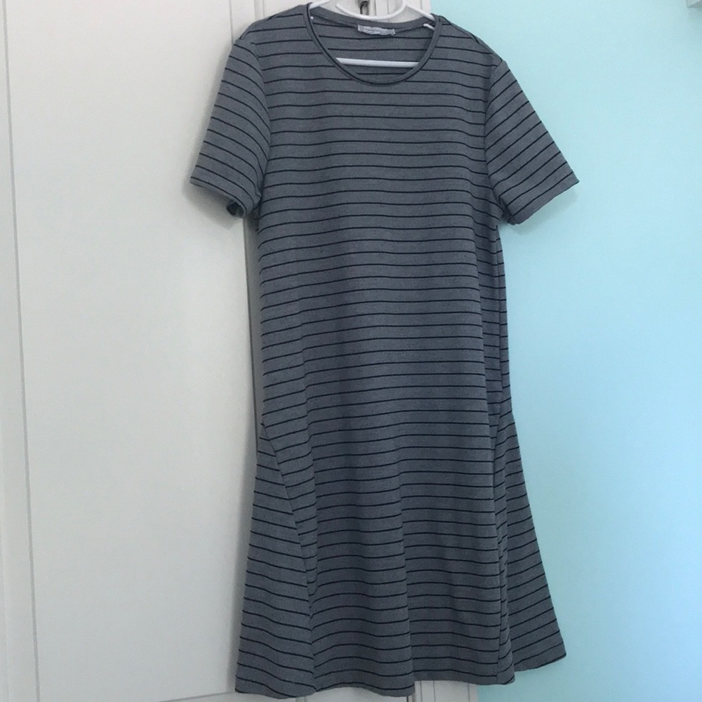 Zara Pinstripe Dress - Picture 2 of 5